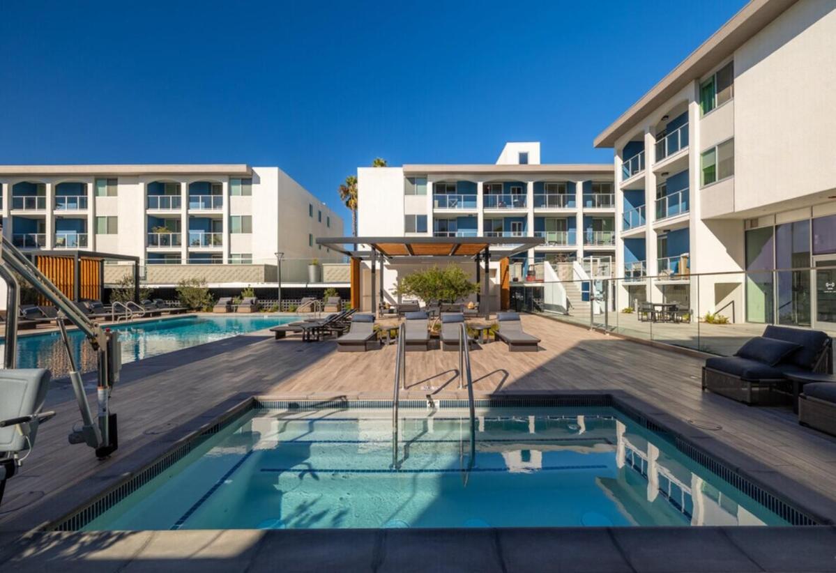 The Quartz Nook - Elegant 1br Zen Garden View Marina Side Appartement Los Angeles